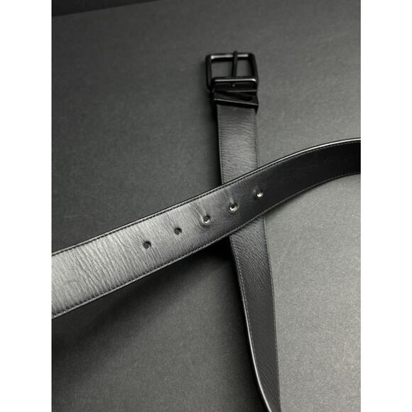 Coach Men's Monogram Logo Reversible Belt white/black Signature Canvas 48” - Picture 7 of 7